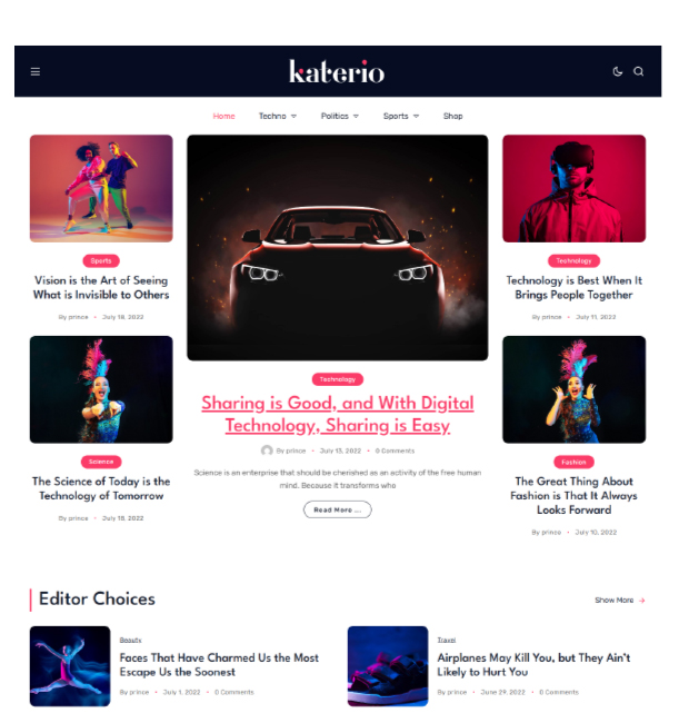 Blog Website Project